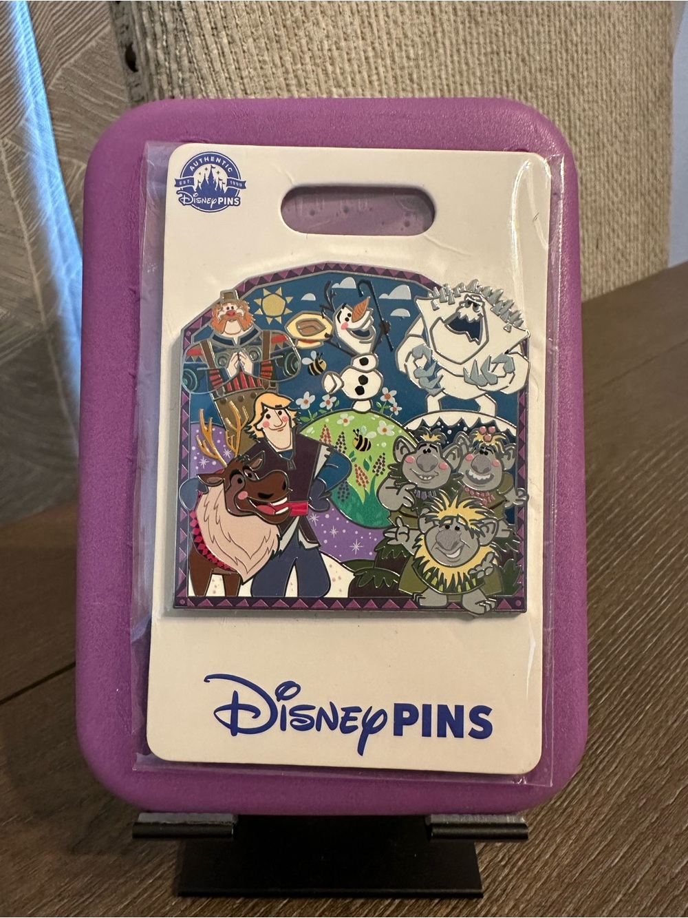 Disney Parks Supporting Cast Frozen Cluster Authentic Pin‎ - Olaf, Sevn, Trolls